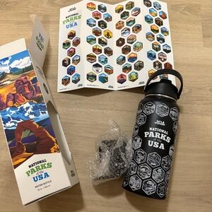 National Parks USA Water Bottle